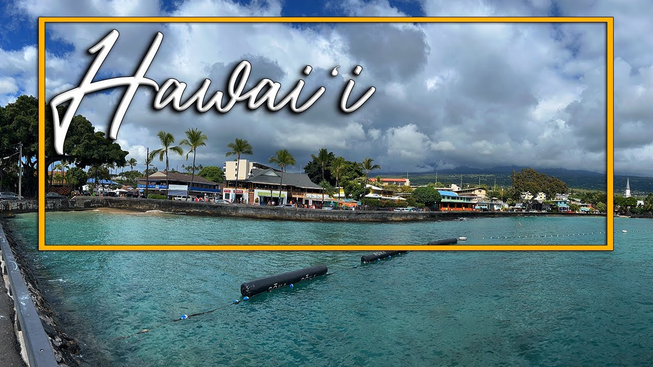 The cozy town KONA on Big Island