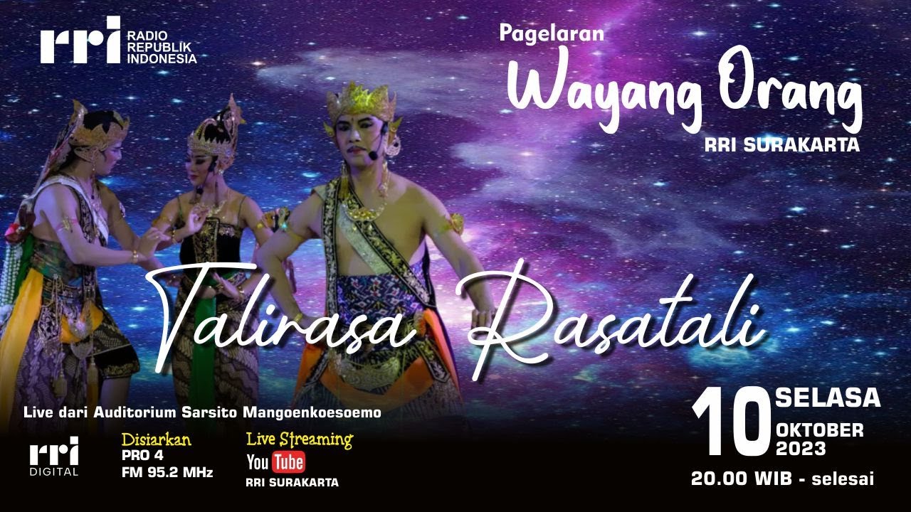 TALIRASA RASATALI || Wayang Orang RRI Surakarta