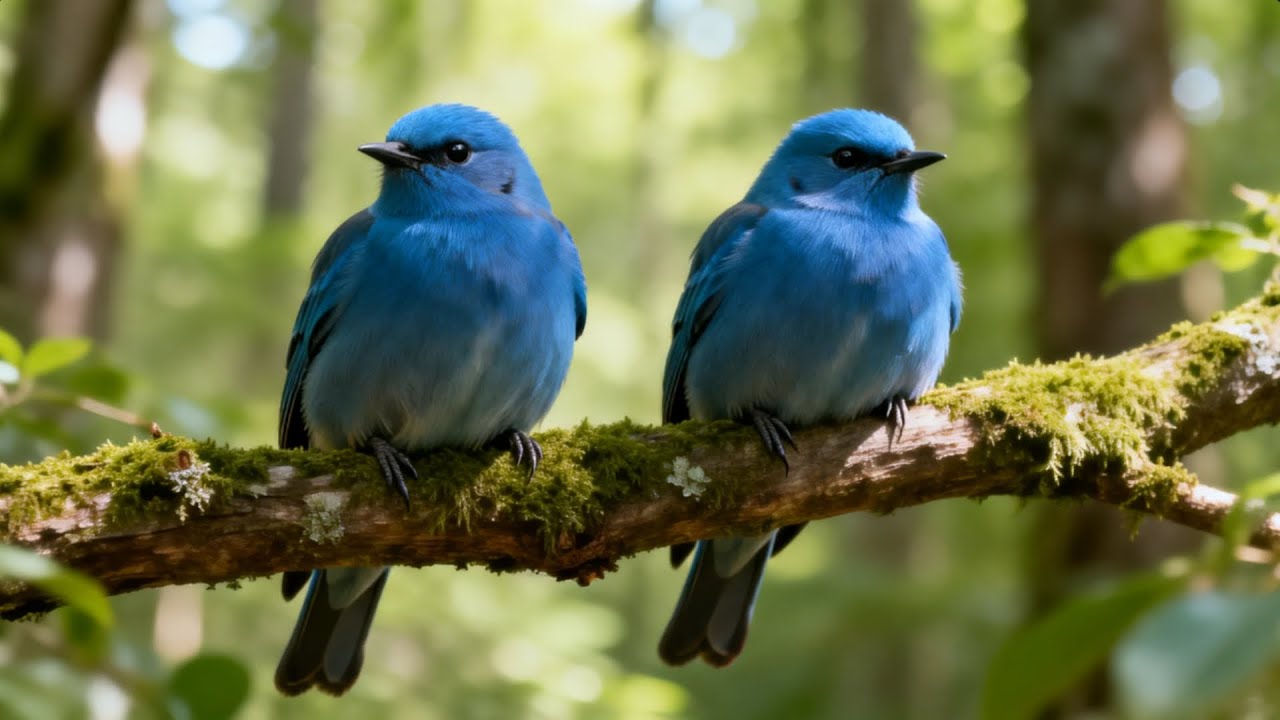 Healing Bird Sounds in Forest and Piano | Calm Nature Ambience for Deep Sleep and Meditation
