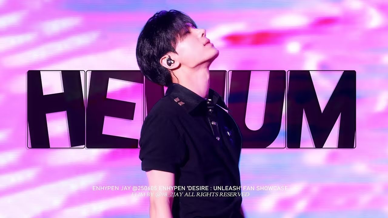 [4k]250605 'DESIRE : UNLEASH' FAN SHOWCASE ｜Helium｜ENHYPEN JAY FANCAM