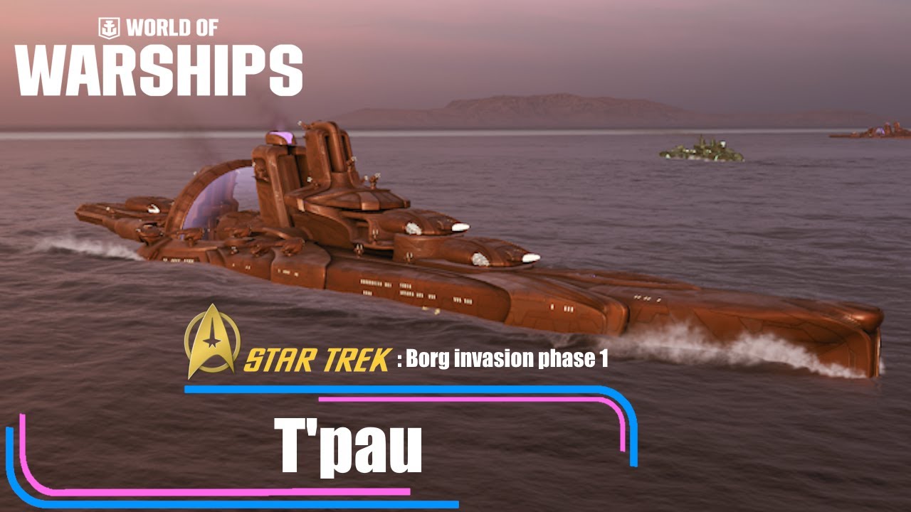 Star Trek borg invasion in world of warships