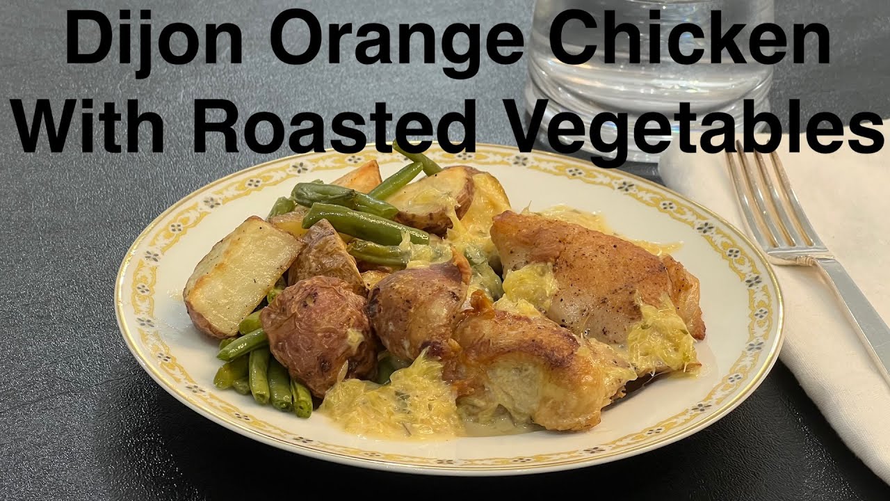 Orange Dijon Chicken Recipe - Is This Flavor Combo Actually Good? YES!! (High Protein, Low Calorie)