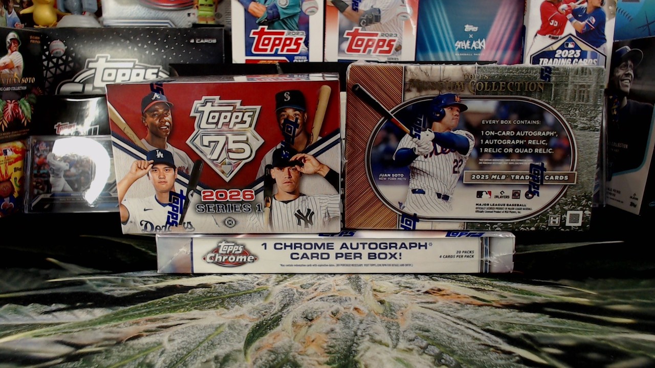 '25/'26 Mixer with Museum Collection, Chrome and Series 1!  Gotta Take the Good with the Bad 🤷‍♀️