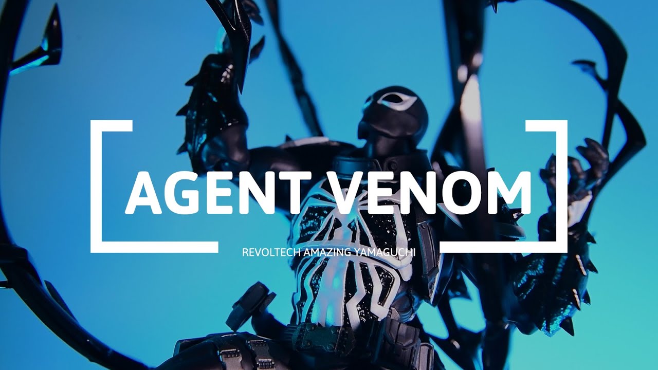 Revoltech Amazing Yamaguchi AGENT VENOM | Unboxing & Review
