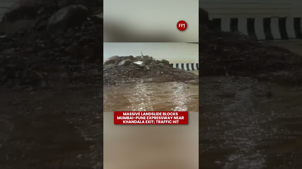 Mumbai-Pune Expressway Landslide: Mumbai-Bound Lane Closed Near Khandala Exit, No Casualties
