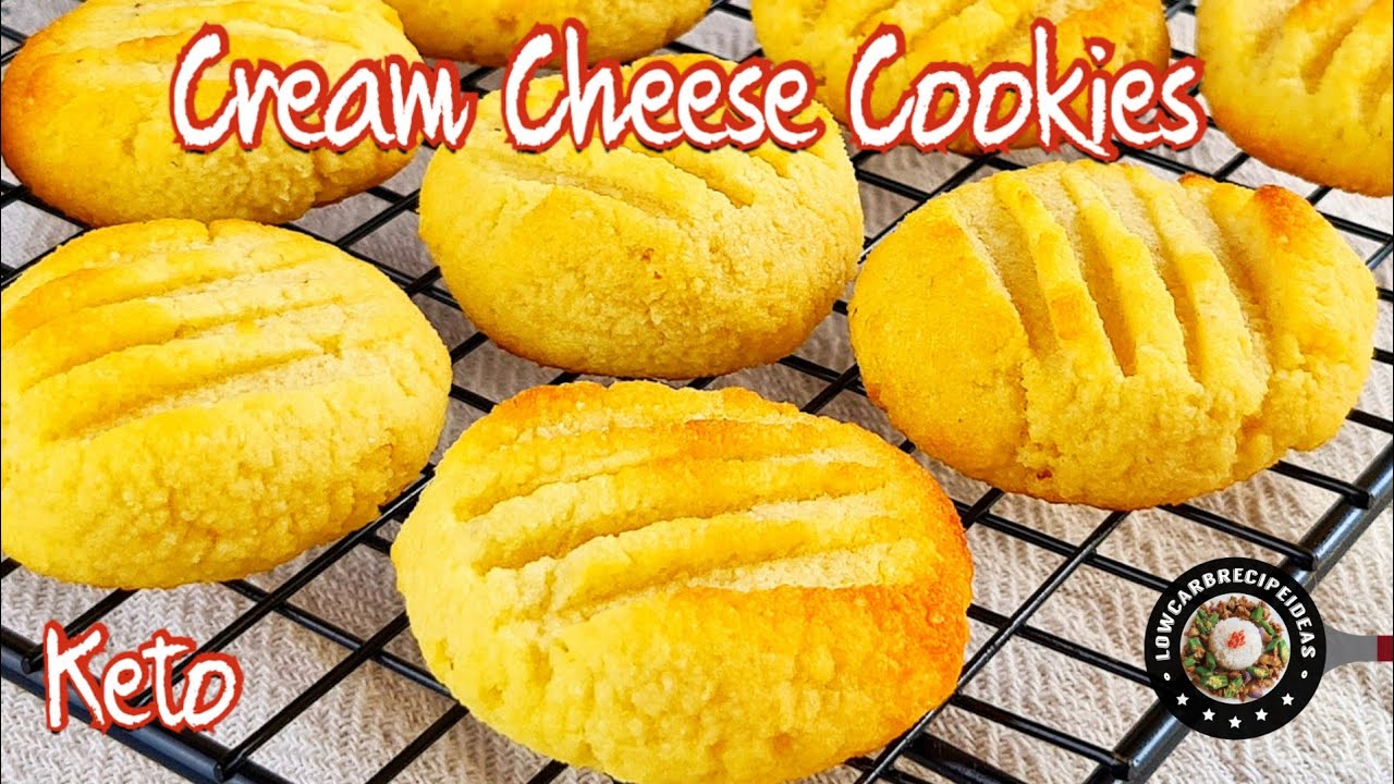 HOW TO MAKE KETO CREAM CHEESE COOKIES - PILLOWY SOFT & MELT IN THE MOUTH GOODNESS !