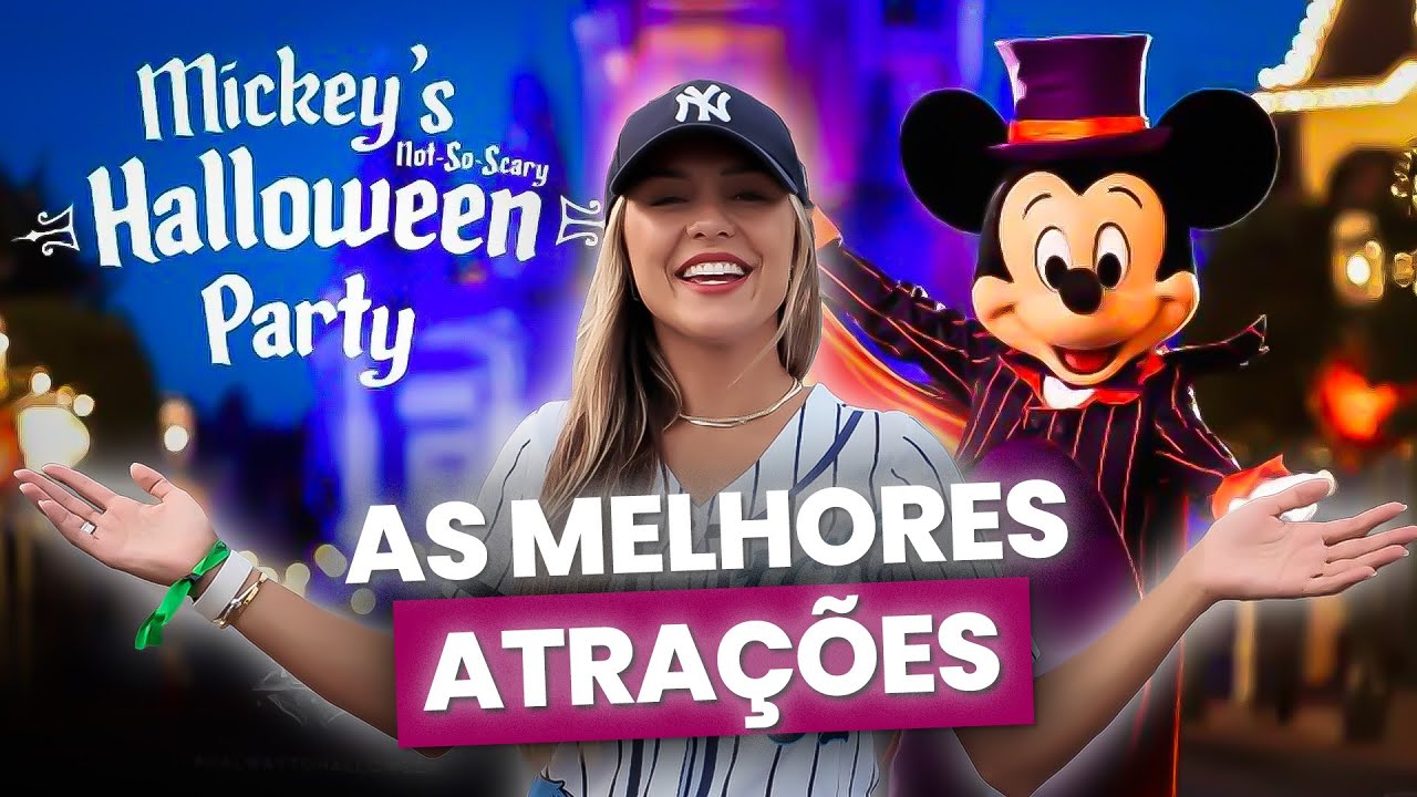 COMO É O HALLOWEEN NA DISNEY? Mickey's Not-So-Scary Halloween Party 2024