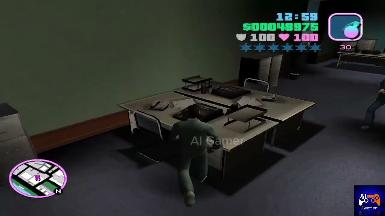 GTA VC The Job Mission | Gta VC Cheats Gameplay PC #gta #gtavc #pcgaming