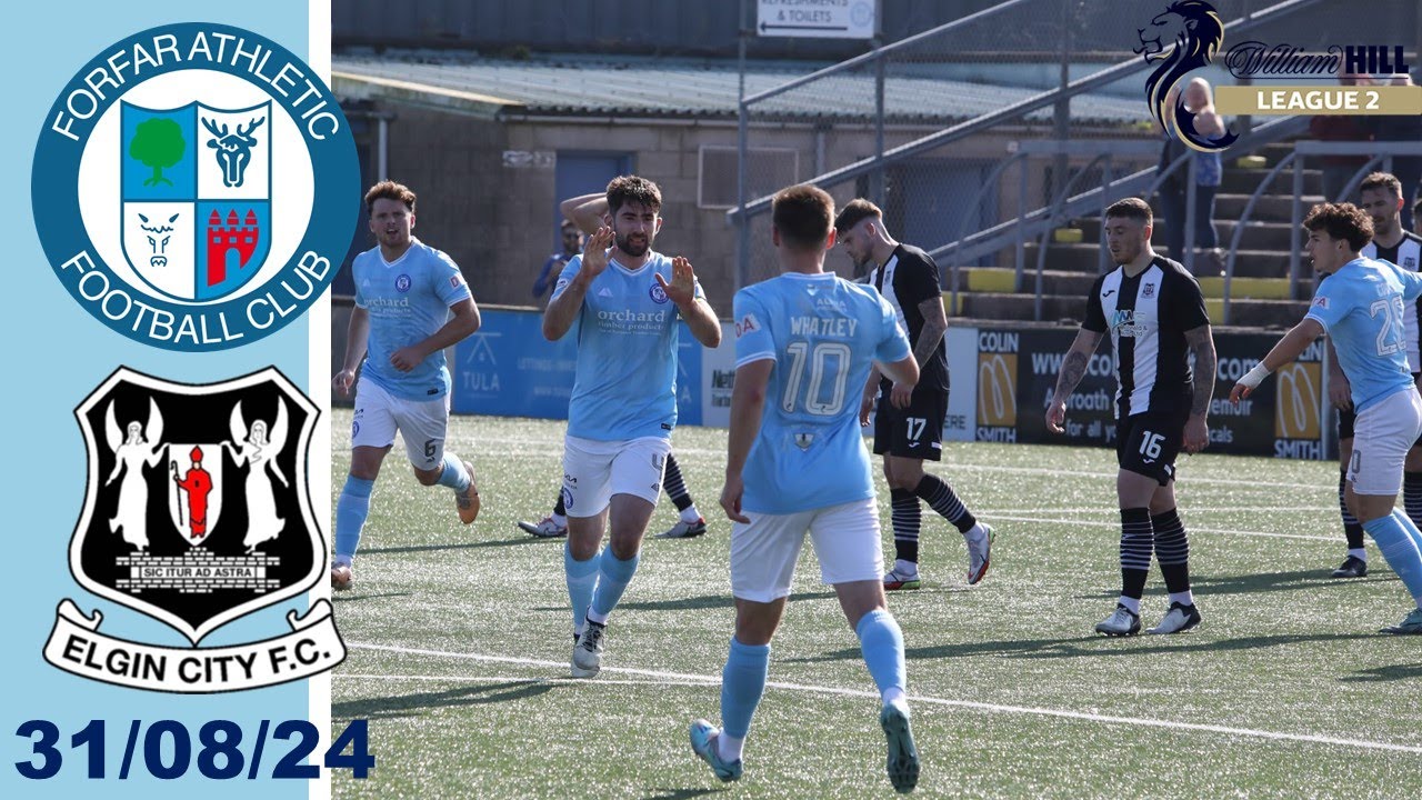 31-08-24 Forfar Athletic v Elgin City