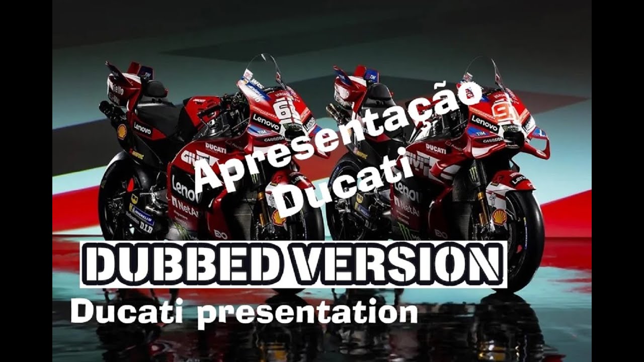 DUCATI APRESENTOU a sua MOTO para 2026