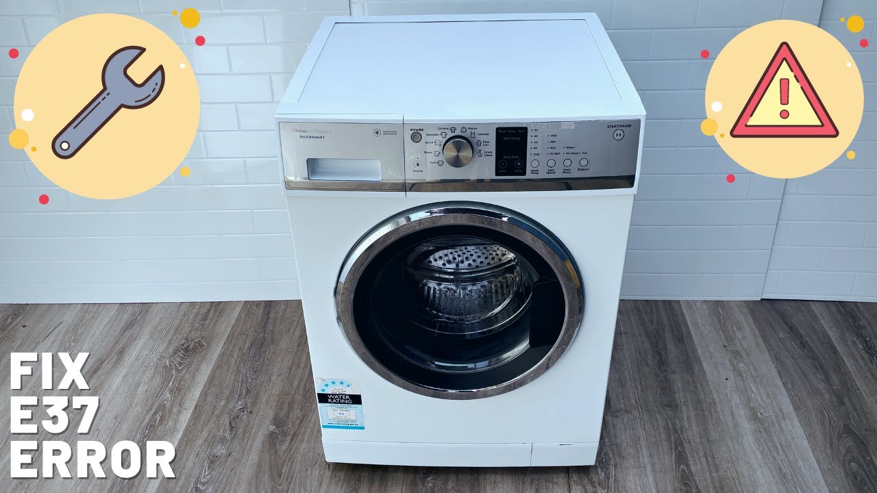 Ошибка E37 на стиральной машине Fisher Paykel. Легко исправить!