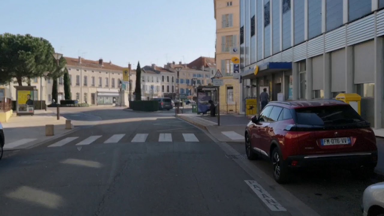 Ballade en bus Roanne ligne 1 confinement