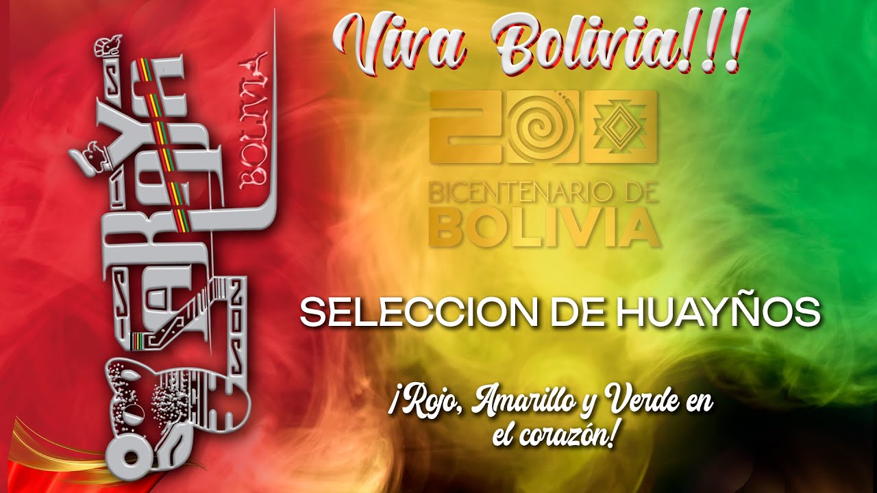 SARAYA BOLIVIA - SELECCION DE HUAYÑOS(Sauce muyu-Caripuyo torrecita-Estoy llorando)