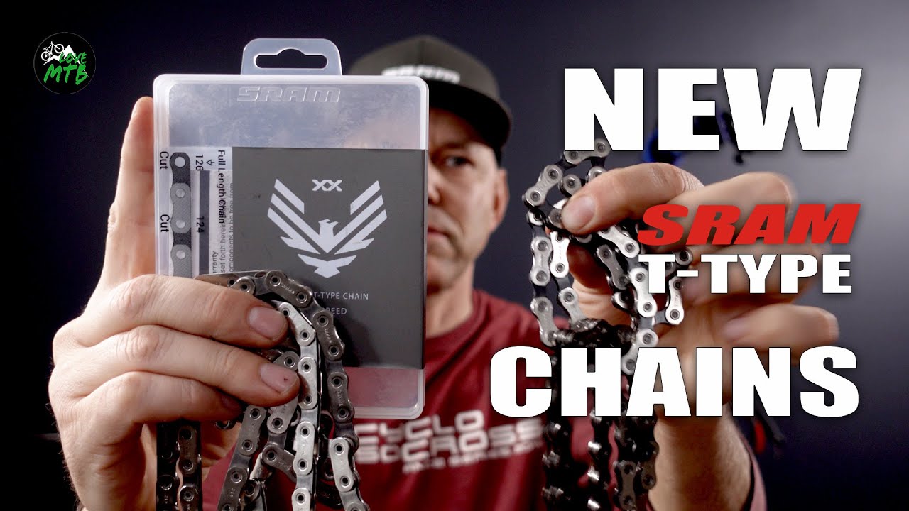 SRAM T-Type FLATTOP Chains - 13-Speed Ready - Eagle AXS 12 Speed Transmission X0, XX, GX
