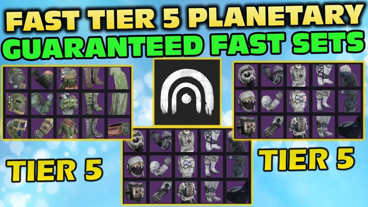 Fastest Farm Right Now! How To Farm Tier 5 All Planet Gearset Armor EASY And FAST! - Destiny 2