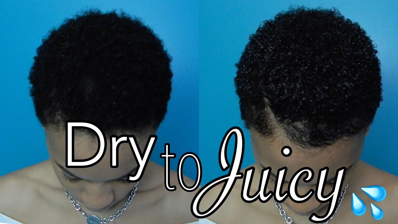 Reviving TWA Curls | Dry to Juicy