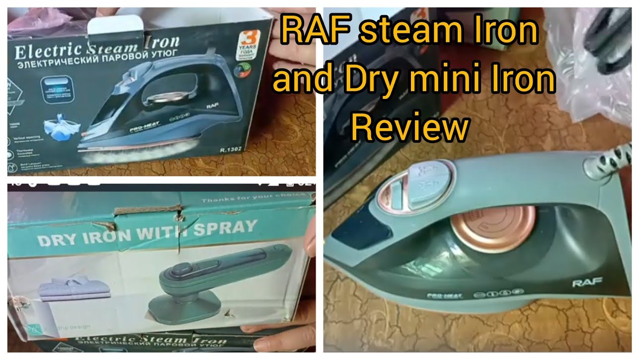 RAF ELECTRIC STEAM IRON||UNBOXING AND REVIEW WITH RESULT||ONLINE SHOPPING||AFFORDABLE PRICE||2024||
