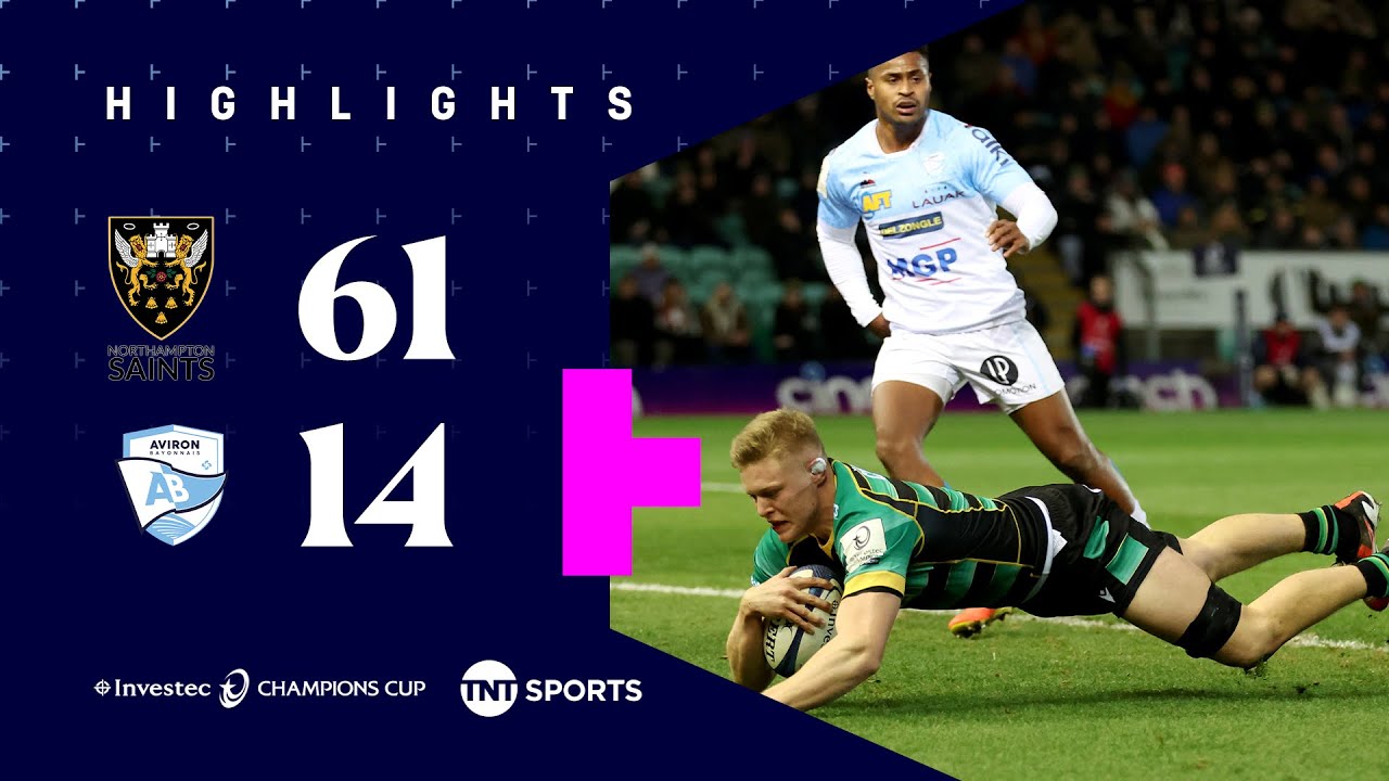 Saints Breeze Into Knockouts! 😮‍💨 | Northampton 61-14 Bayonne | Investec Champions Cup Highlights