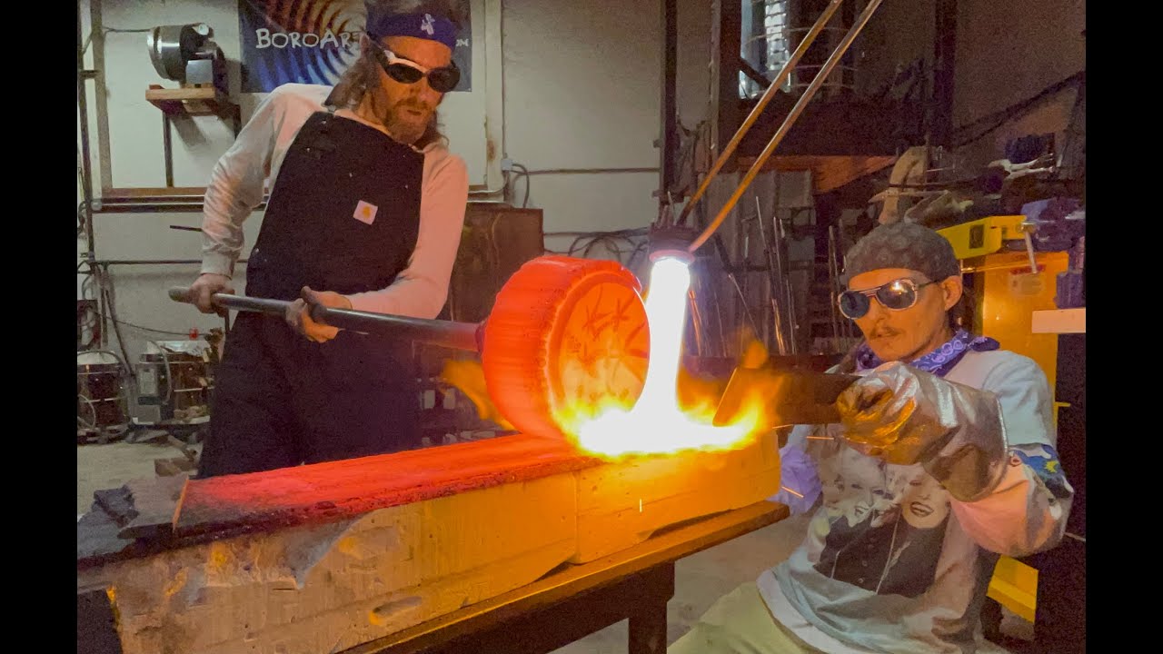 Glass Blowing: Millie Mike Warren's new Art unit with Project 33