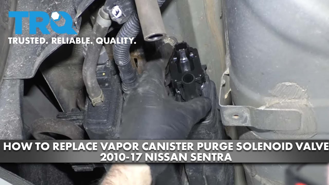 How to Replace Vapor Canister Purge Solenoid Valve 2010-17 Nissan Sentra