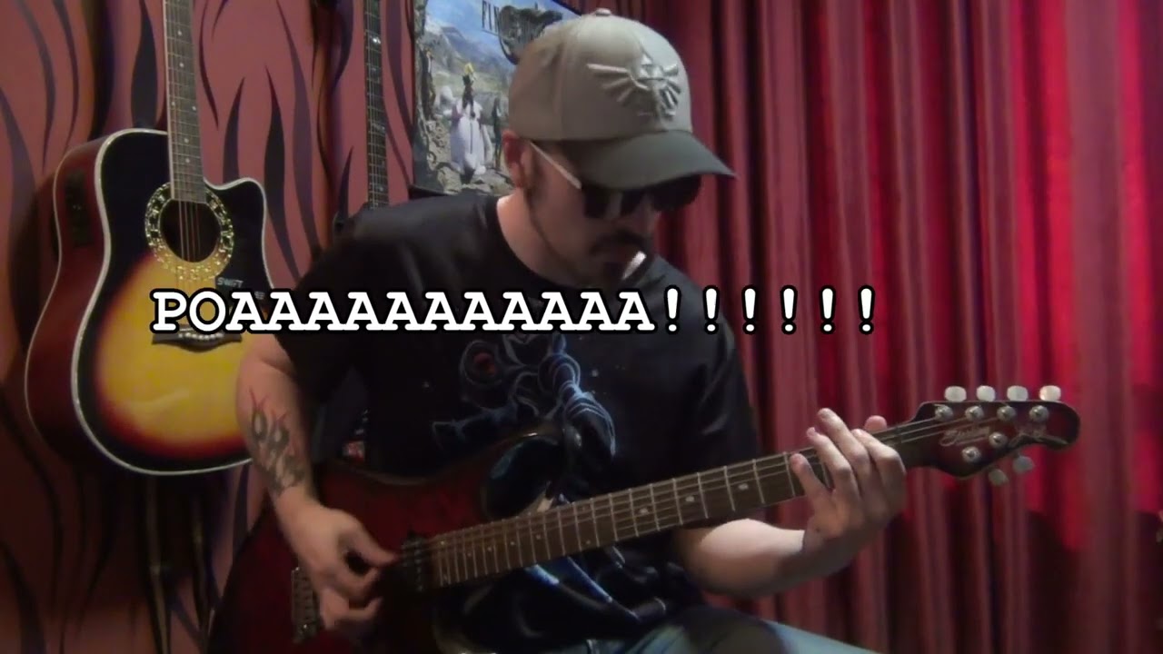 Chrome Wings of Destruction - Dan Johansen (guitar play-through)