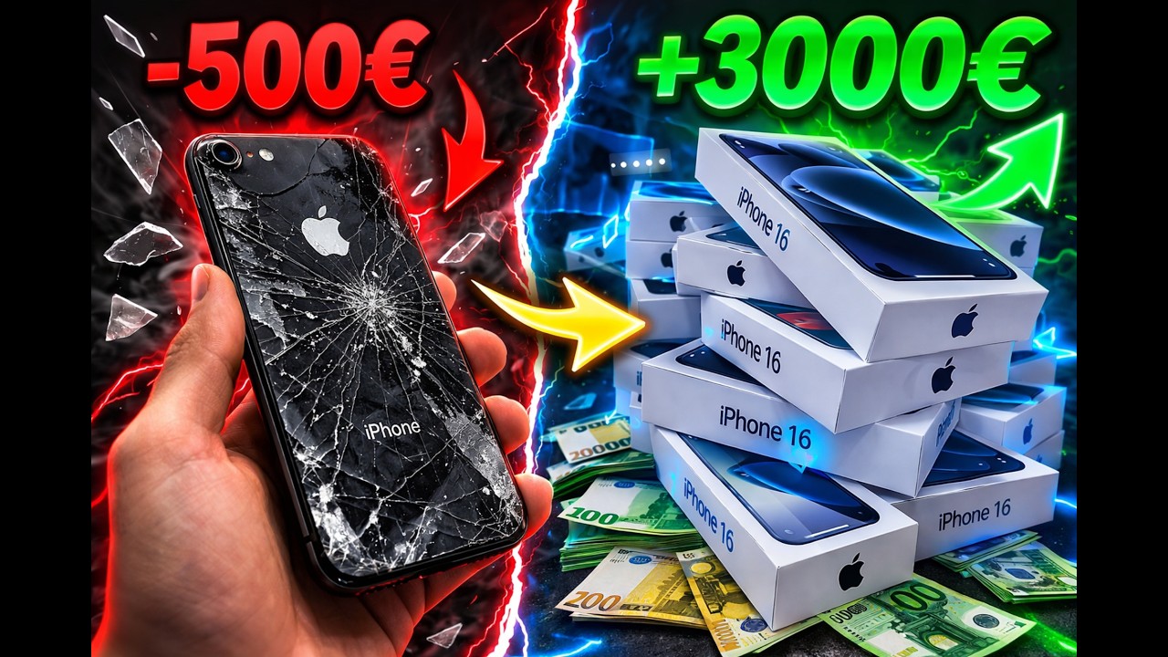 ACHAT REVENTE IPHONE ATTENTION ARNAQUE
