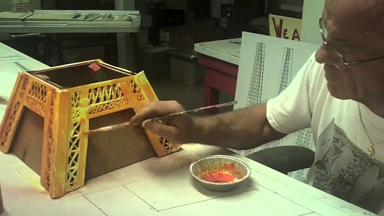 Eiffel Tower out of sugar