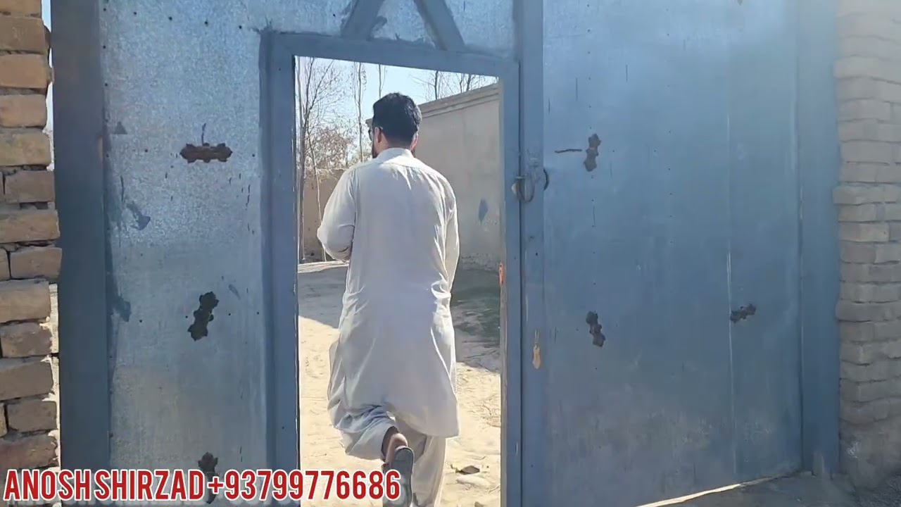 حویلی فروشی لب سرک عمومی کندز تخار مساحت یک جریب پنج بسوه 