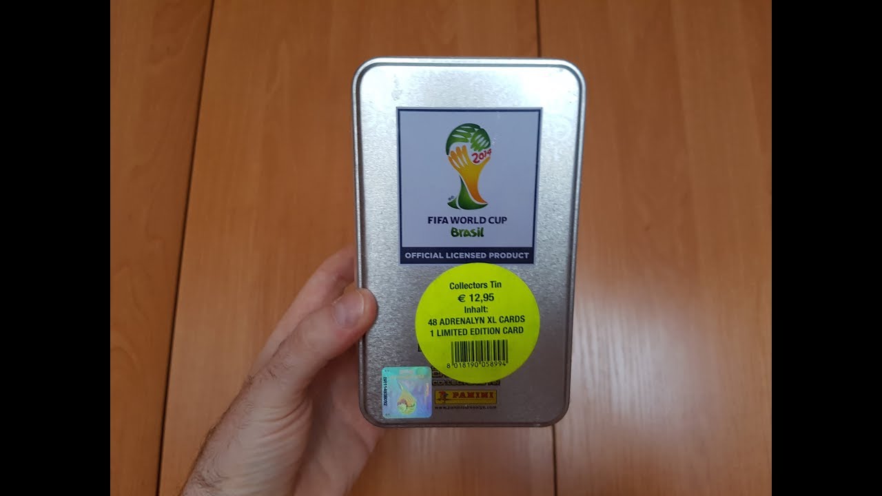 POWRÓT DO PRZESZŁOŚCI - PANINI WORLD CUP BRASIL 2014 - UNBOXING DUŻEJ PUSZKI KOLEKCJONERA!!!