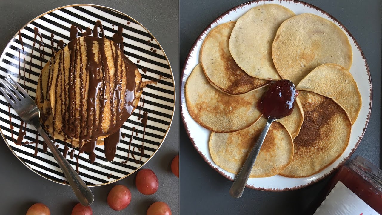 Hogyan haszáld fel a maradék kovászaidat 1 -   banános amerikai palacsinta