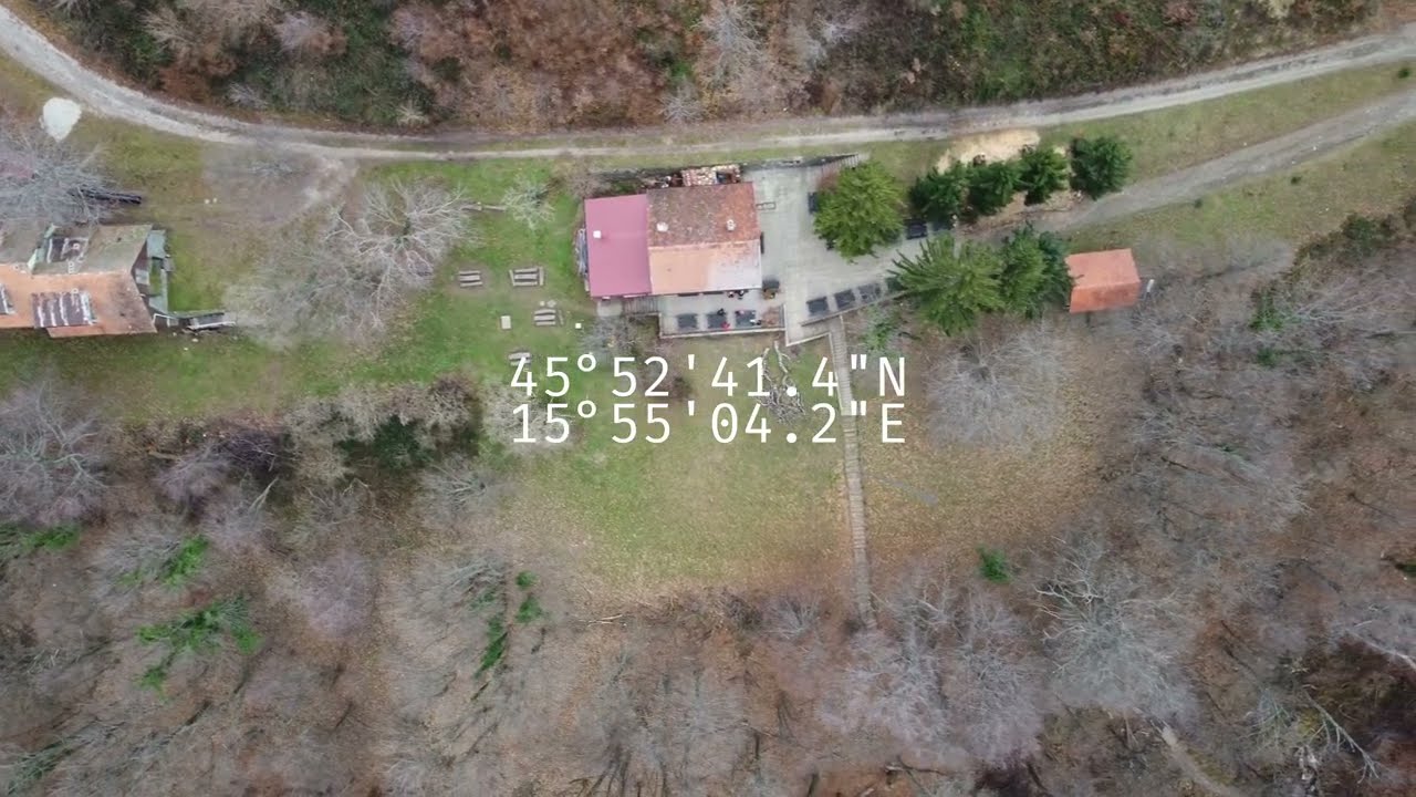 Planinarski dom Risnjak, Medvednica, drone [4K]