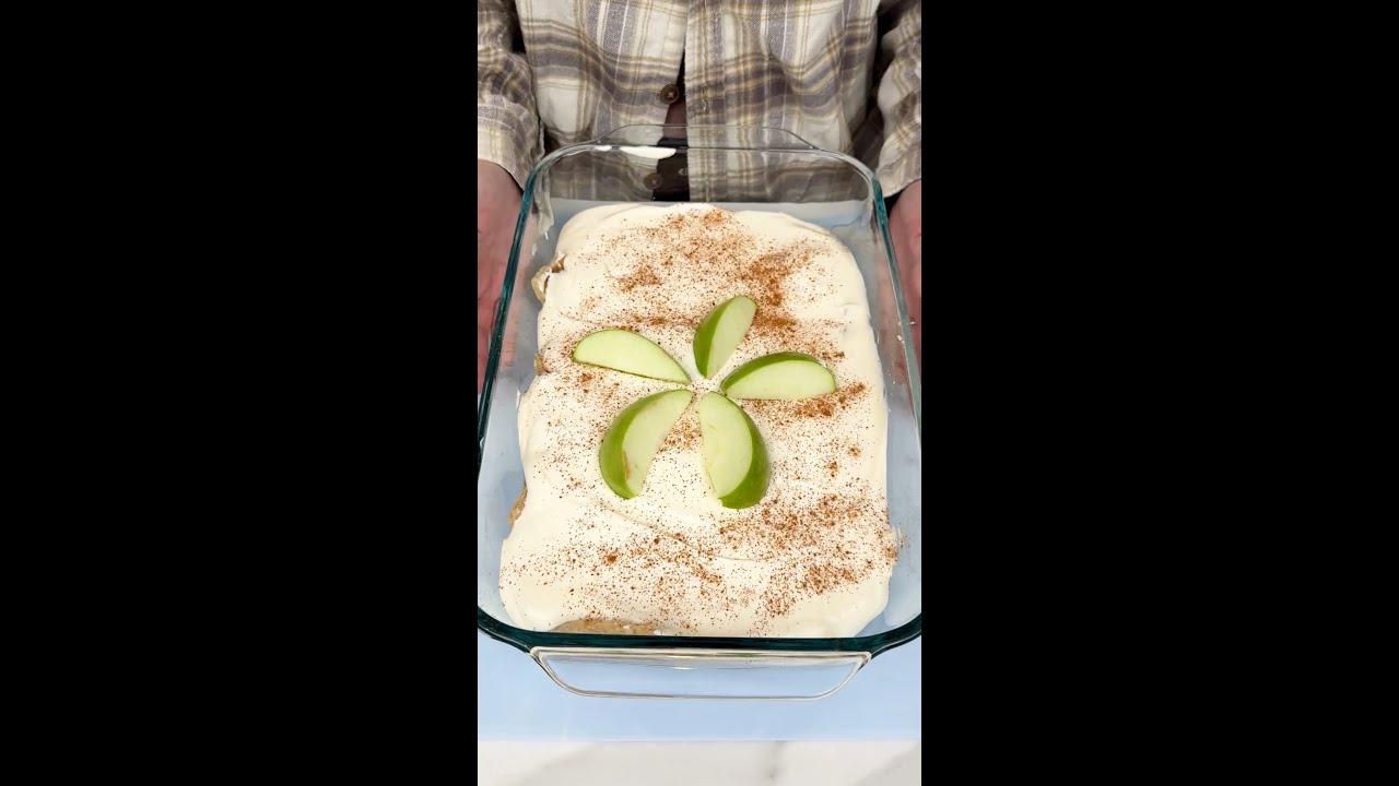 Легкий праздничный десерт