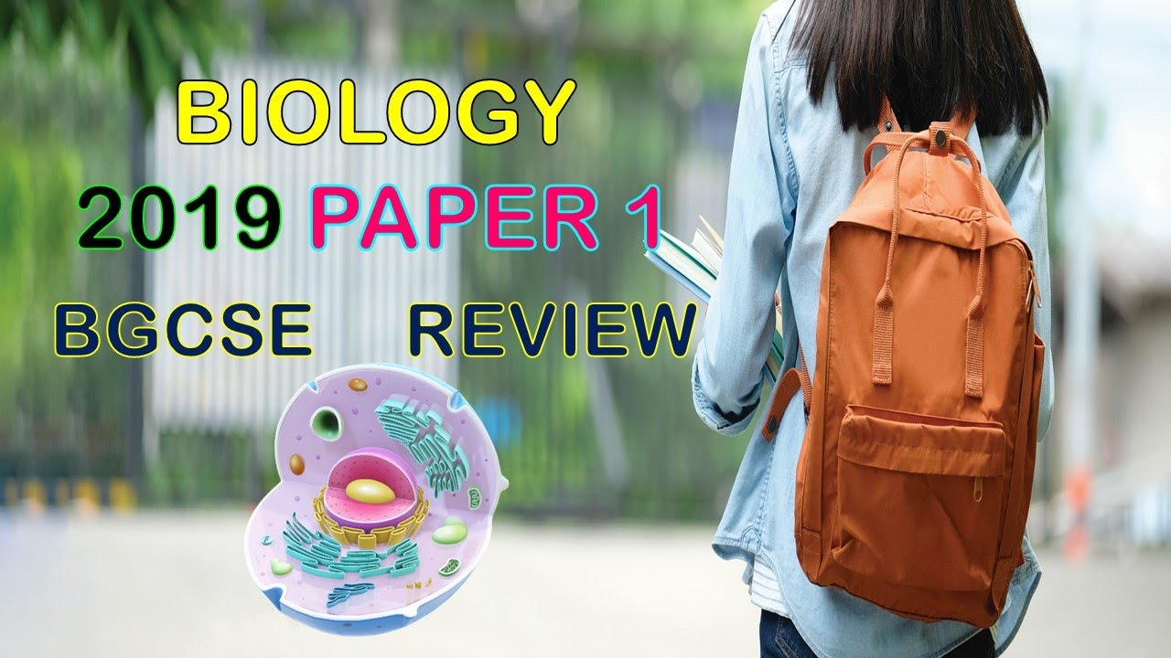 2019 Biology Paper 1 (BGCSE REVIEW)