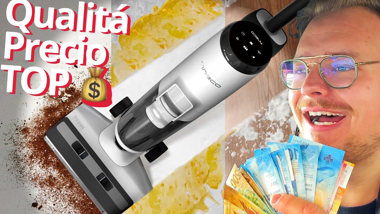 💰Precio calidad TOP - Aspiradora limpiadora de suelos inalámbrica Tineco iFLOOR 5 Breeze Complete