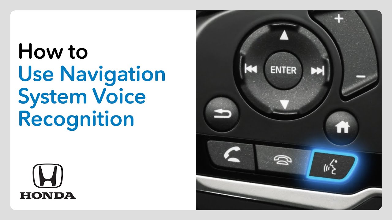 How to Use Navigation System Voice Recognition