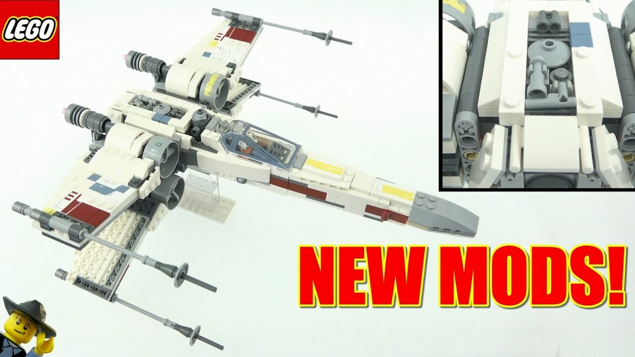 LEGO X-WING MODIFICATION TUTORIAL 2018!
