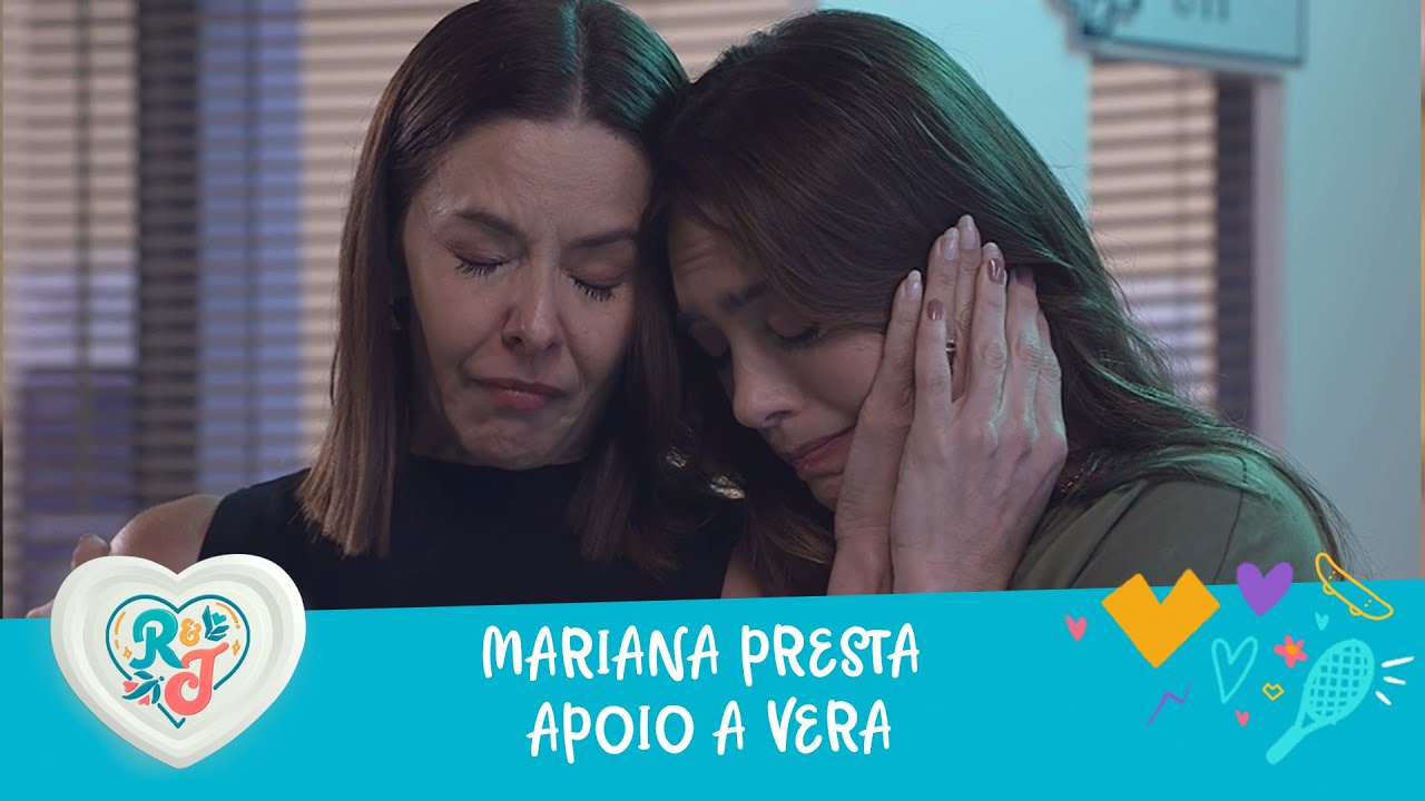 Mariana presta apoio a Vera diante de quadro médico de Romeu | A Infância de Romeu e Julieta