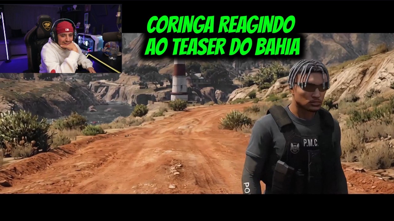 CORINGA REAGINDO AO TEASER DO BAHIA