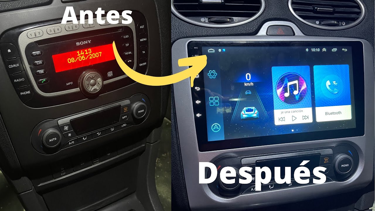 Instalamos Pantalla Estéreo para el FOCUS ST MK2 /(android) plug and play