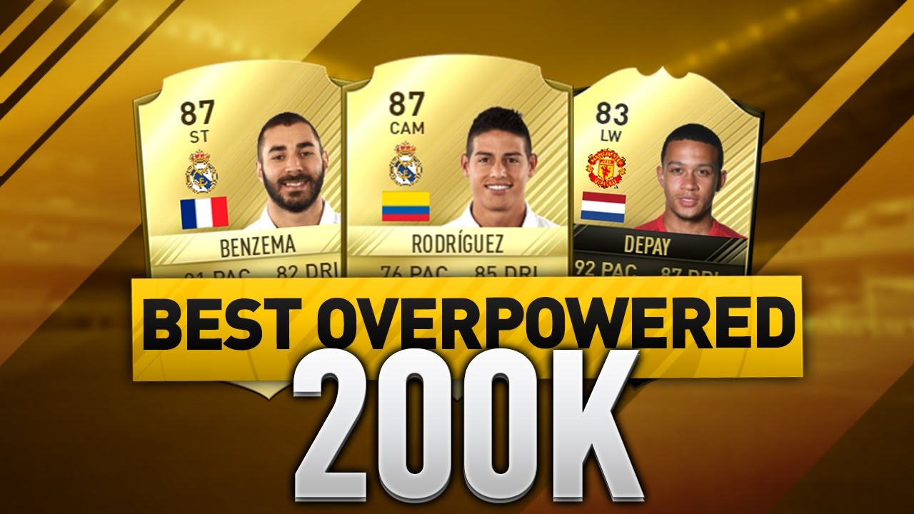 BEST OVERPOWERED 200K FUT CHAMPIONS TOTS MARKET CRASH SQUAD BUILDER | FIFA 17 ULTIMATE TEAM