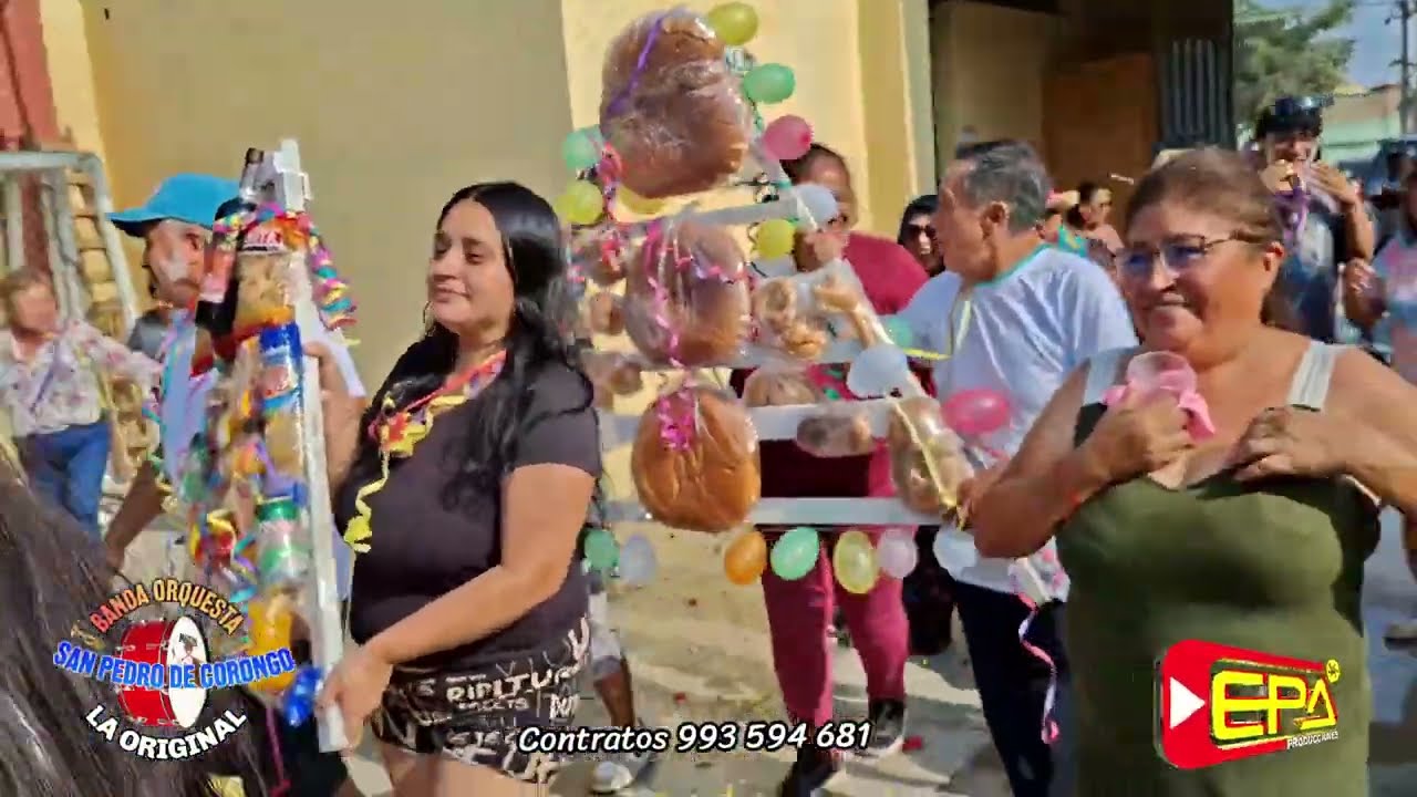 CARNAVAL CORONGUINO 26 / AL COMPAS de la BANDA SAN PEDRO DE CORONGO 