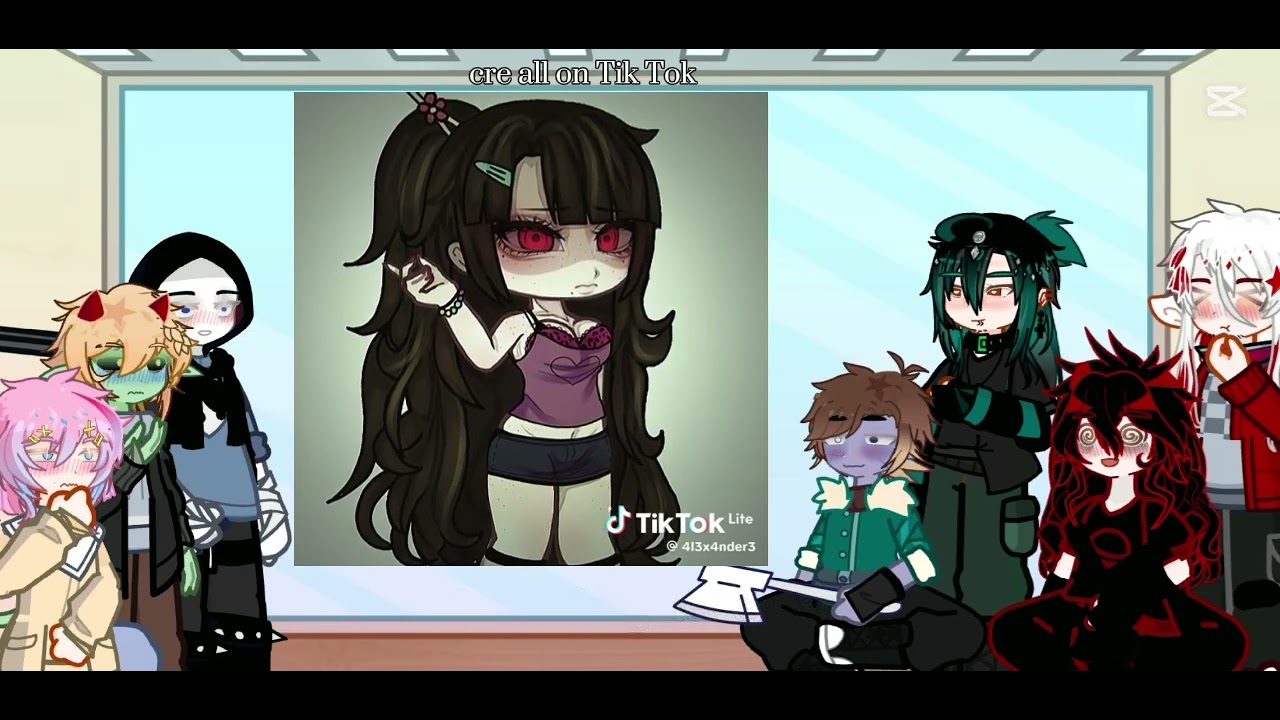 Yanderes react to y/n as random gacha | p3 | #gacha #gachayandere #peteryb #gachaclub
