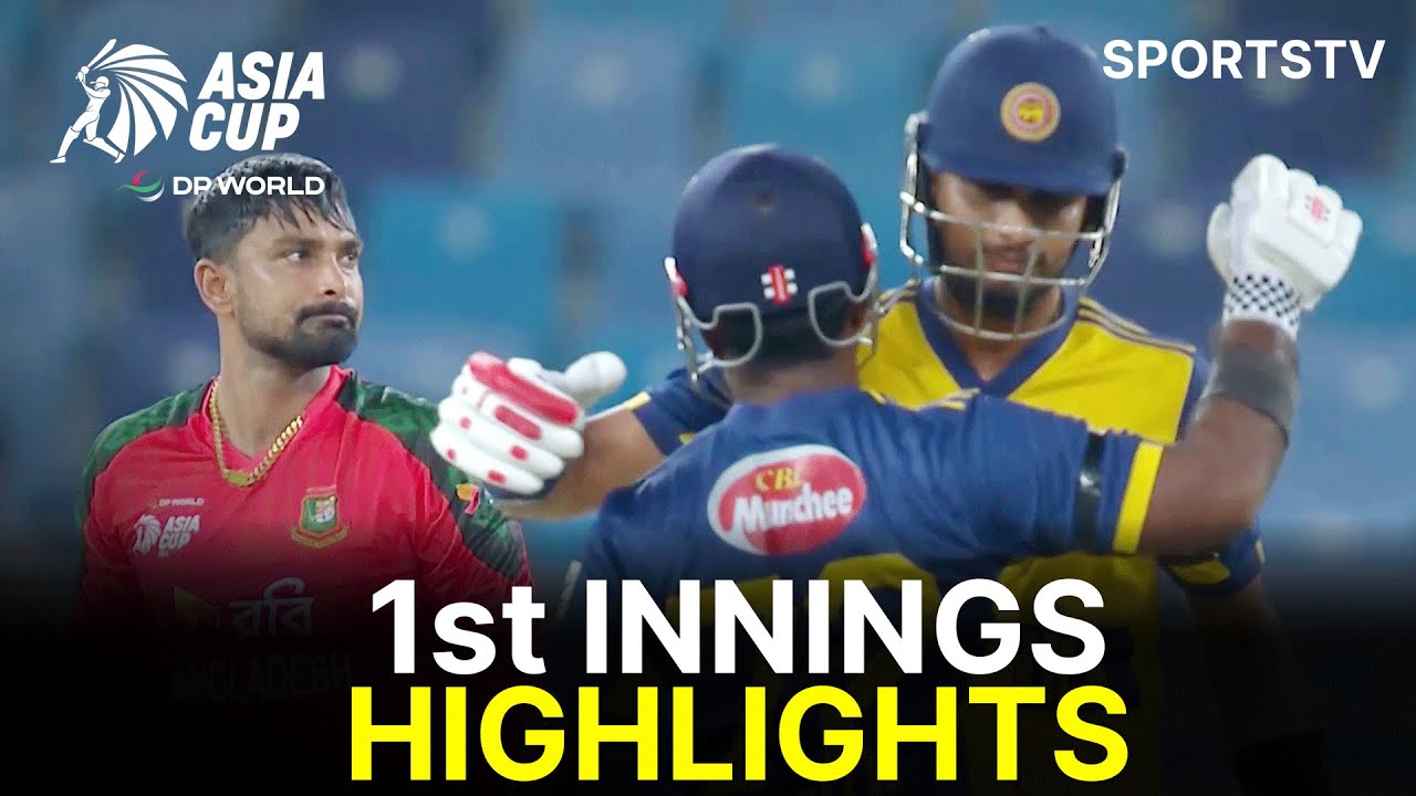 1st Innings Highlights | Bangladesh vs Sri Lanka | Match 13 | DP World Asia Cup 2025 | ZF1U