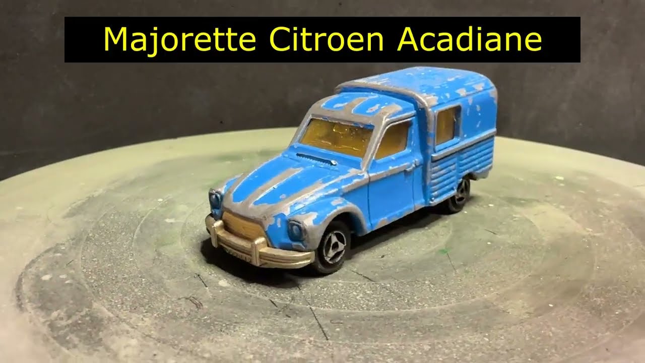 Majorette Citroen Acadiane restoration