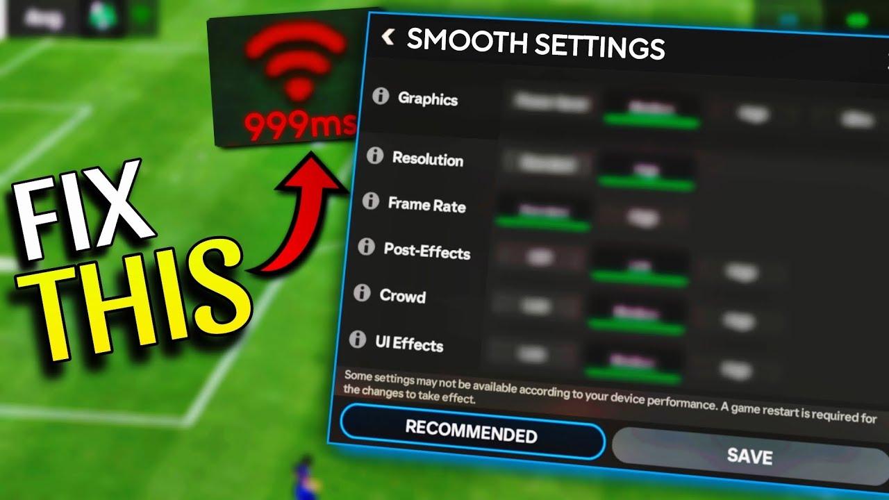 Как исправить LAG в FC Mobile
