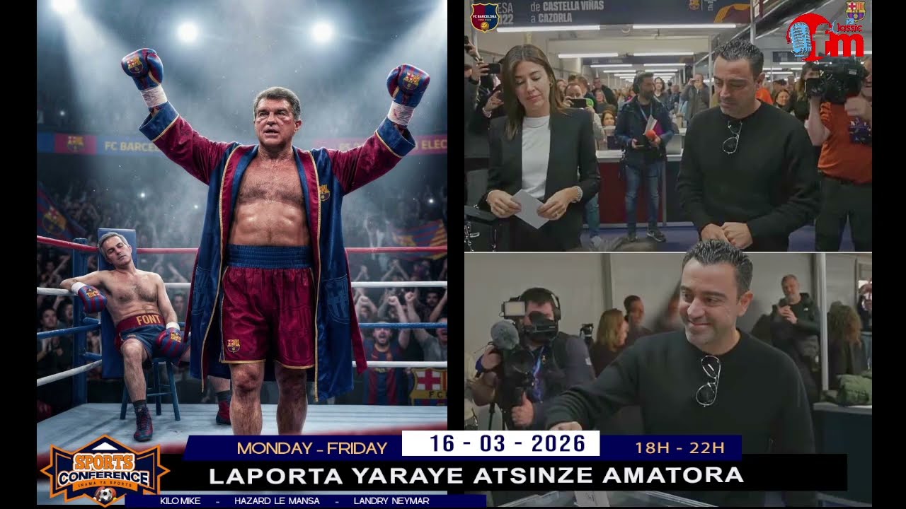 JOAN LAPORTA YARAYE ATSINZE VICTOR FONTE MU MATORA II FC BARCELONA KAZOZA KAYO KAGIYE KUMERA GUTE?