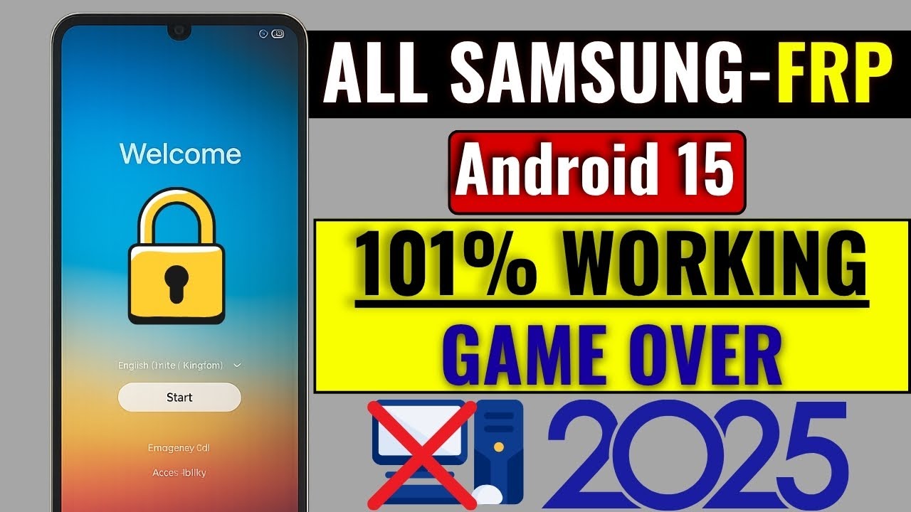 🔓 How To Bypass Google Lock On Samsung Phone | 📱 Android 15 |  100% Working Method | 🚫 No PC Needed