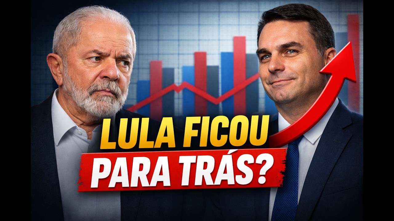 PESQUISA SURPREENDE: Flávio Bolsonaro ULTRAPASSA Lula em Cenário Eleitoral