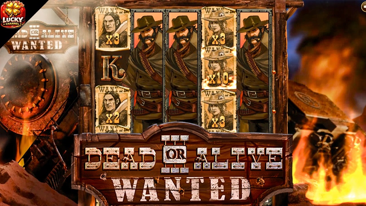 😱 Dead or Alive 3: Wanted (NetEnt) 😱 Amazing EPIC Big WIN in New Online Slot