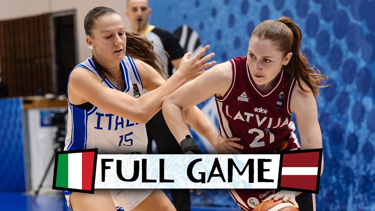 LIVE - Italy v Latvia | FIBA U17 Women's Basketball World Cup 2026 | Class 9-12